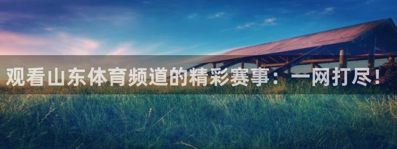 看球吧体育直播app：观看山东体育频道的精彩赛事：一网打尽！